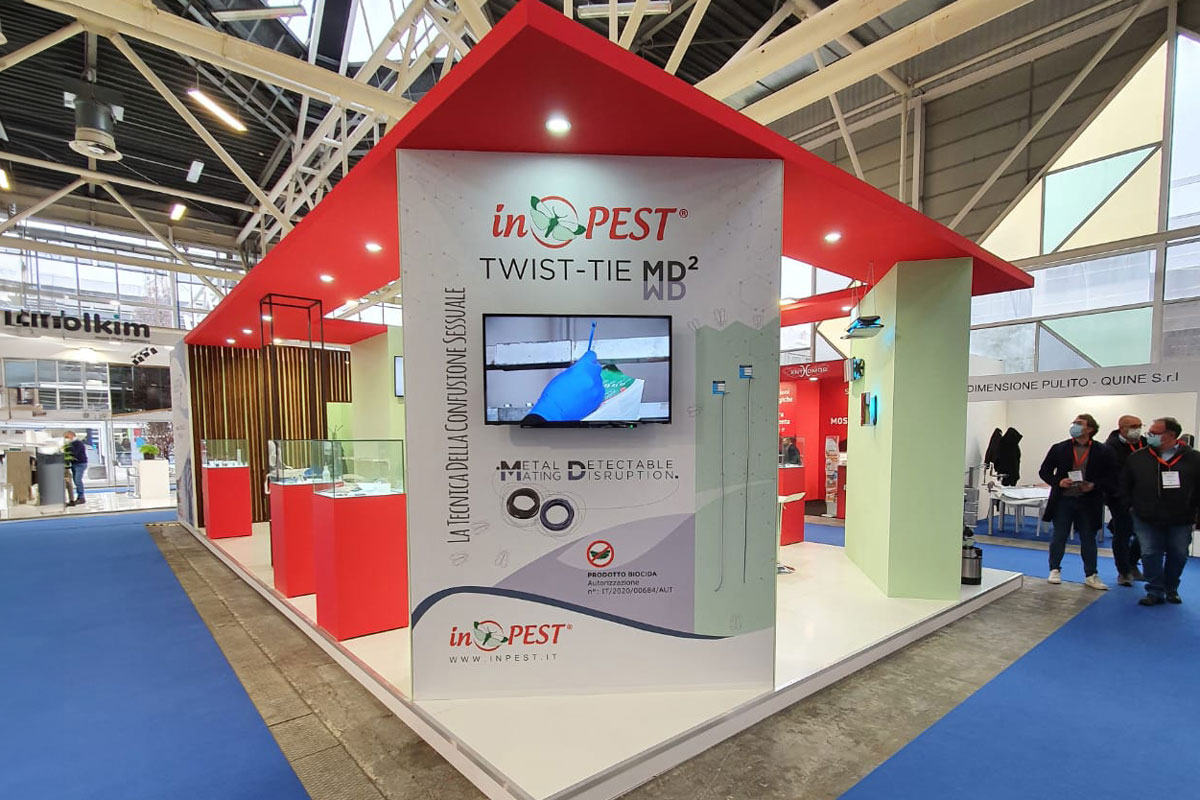 Photo of InPest's stand at PestMed, the trade fair of ANID